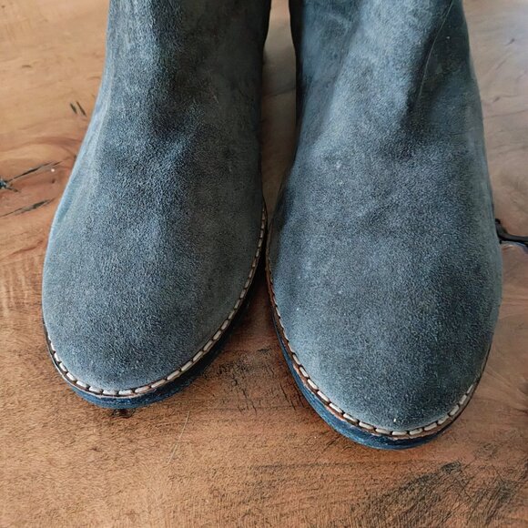 JOE'S Suede Ankle Boots - Picture 5 of 9